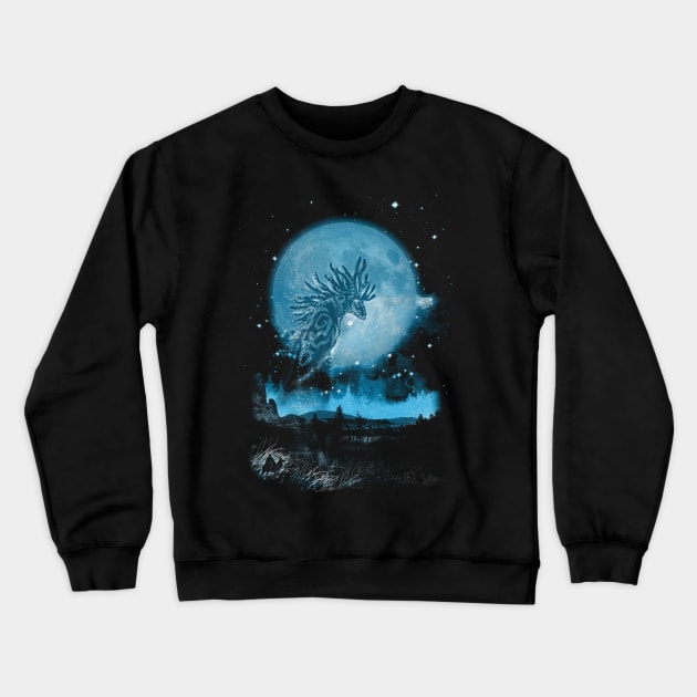 night walkers v2 Crewneck Sweatshirt by kharmazero